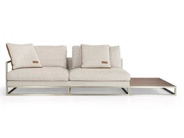 V210-L - Fabric sofa with integrated magazine rack by formitalia luxury group - view 2